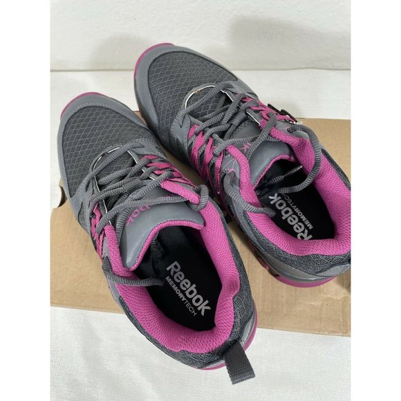 Reebok Women's Sublite Work RB408 Shoes Grey -Sz 9 - Picture 7 of 12